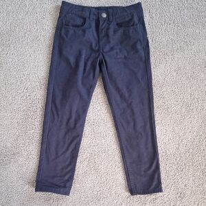 H&M Dark Blue Trousers with Red Stitching